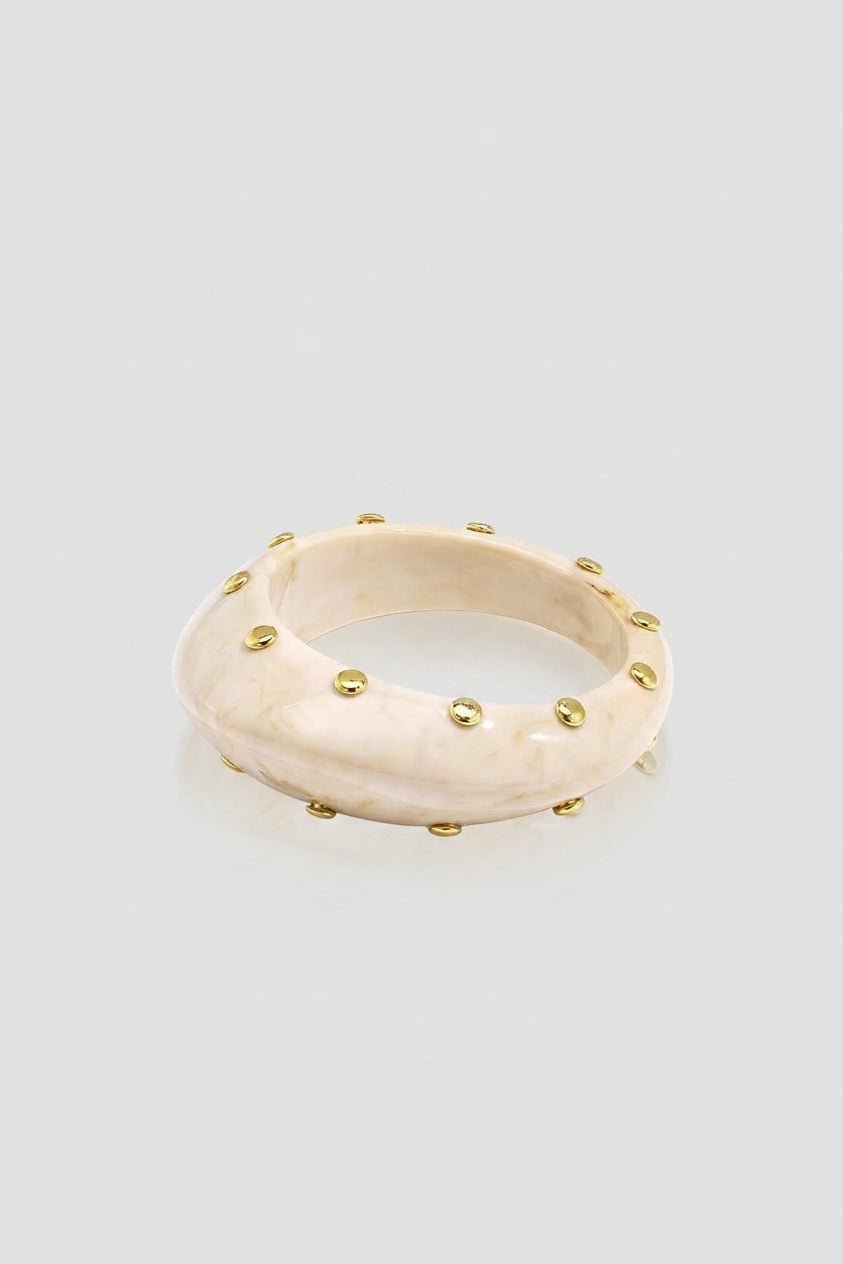 =Bracelet Jonc Alya Beige | Atelier des bijoux