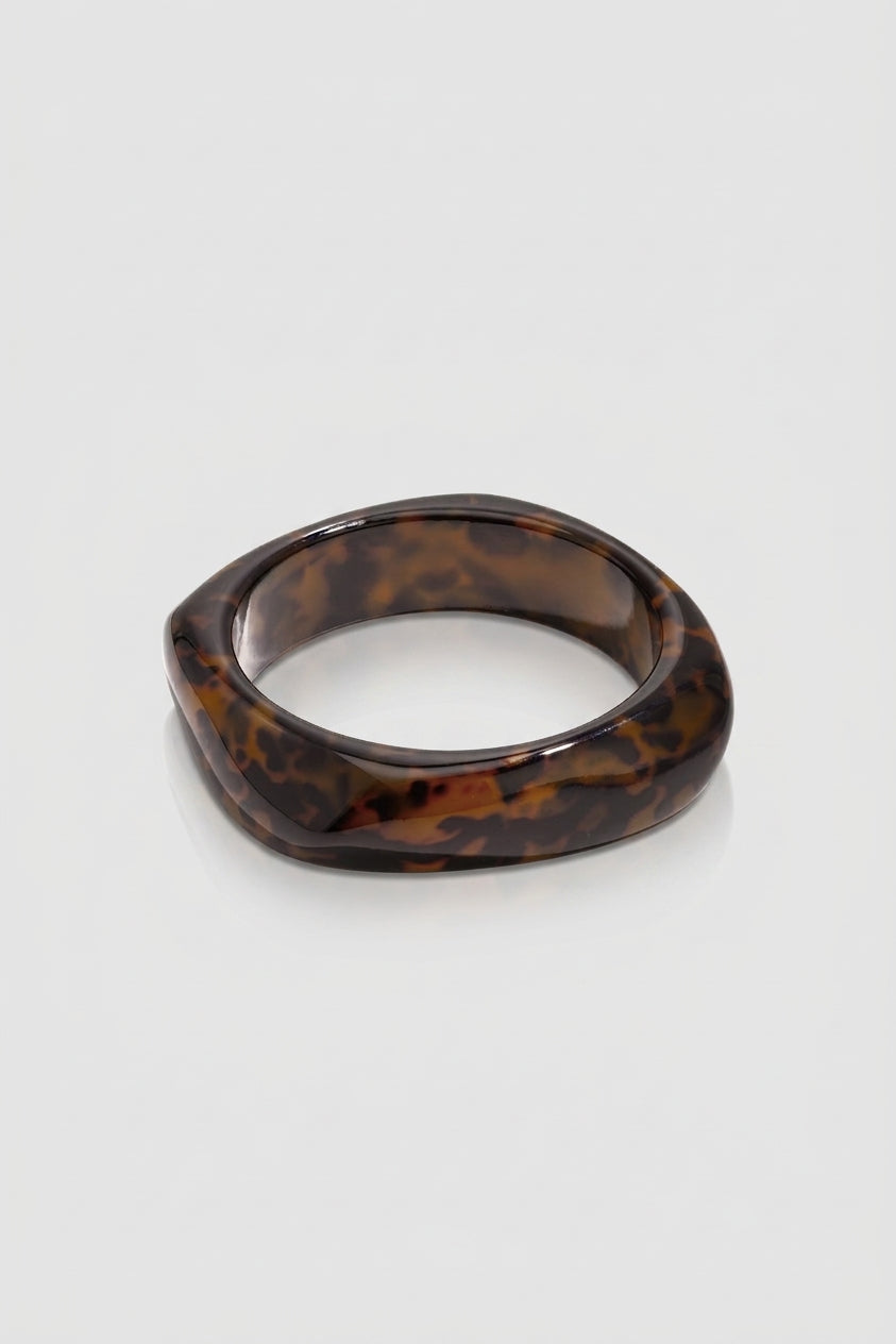 =Bracelet Jonc Gaïa Brun | Atelier des bijoux