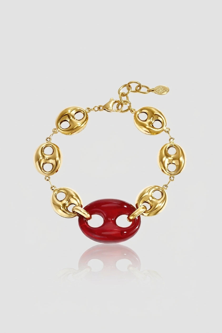 =Bracelet Kaia Cramoisi | Atelier des bijoux