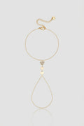 =Bracelet de Main Cœur Or | Atelier des bijoux