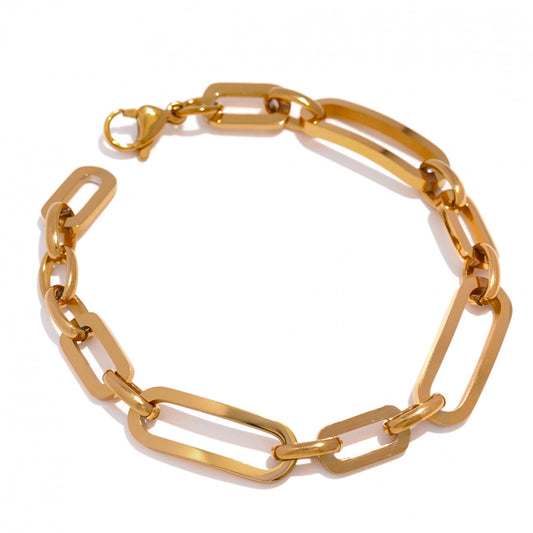 Bracelet à grosse maille Luna - Ma boutique