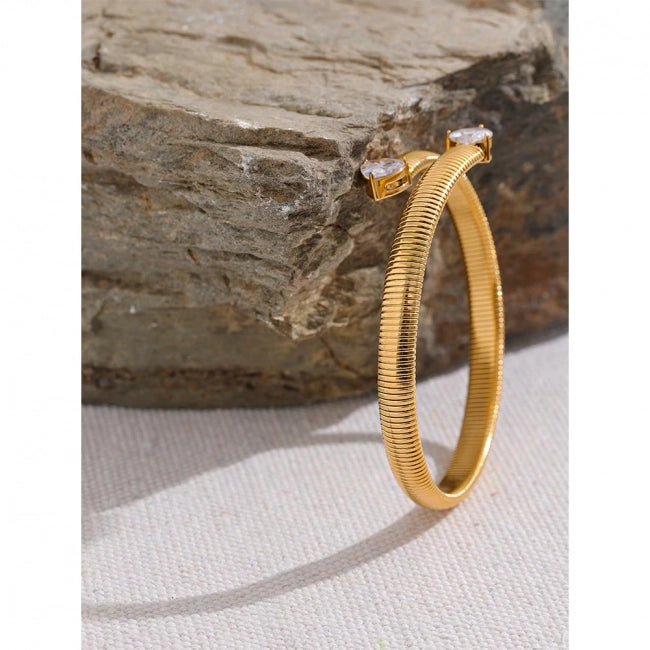 Bracelet avec coeur jonc Astréa - Ma boutique