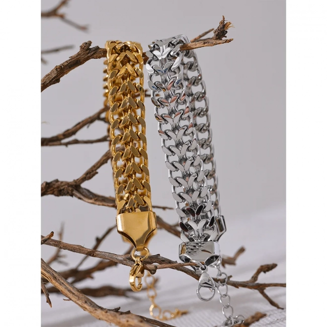 Bracelet chaîne à maille Callisto - Ma boutique