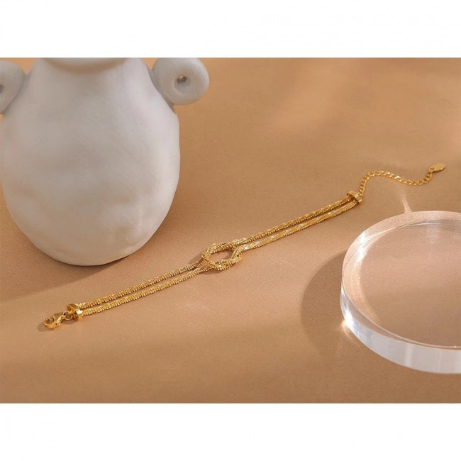 Bracelet infini à maille fine Maia - Ma boutique