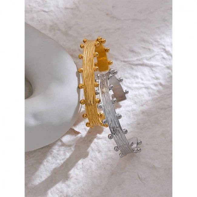 Bracelet jonc à boules Polaris - Ma boutique