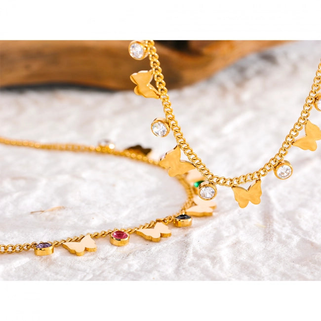 Bracelet papillon à maille Nebula - Ma boutique