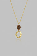 =Collier Elara Brun | Atelier des bijoux