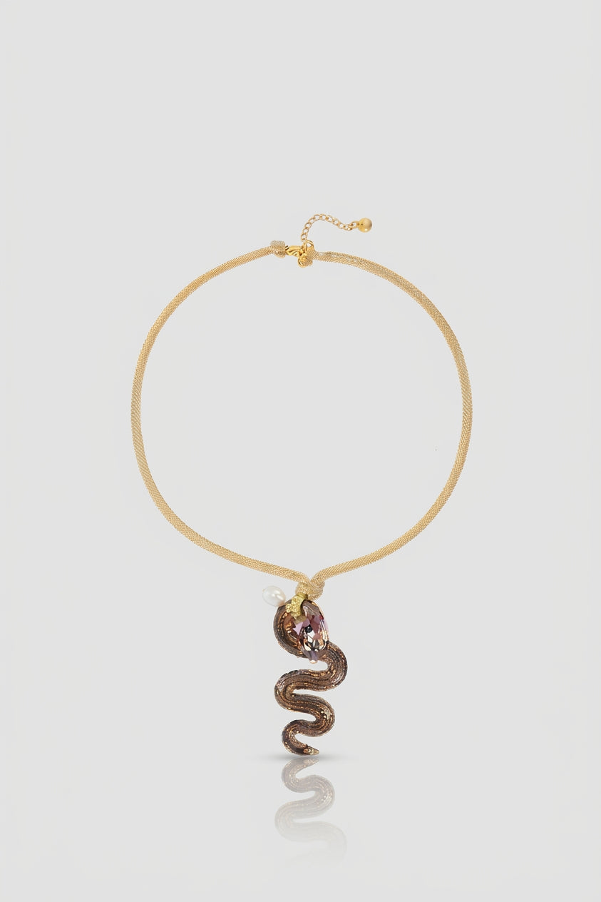 =Collier Serpentine Or | Atelier des bijoux