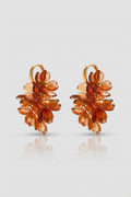 =Créoles Flora Brun | Atelier des bijoux