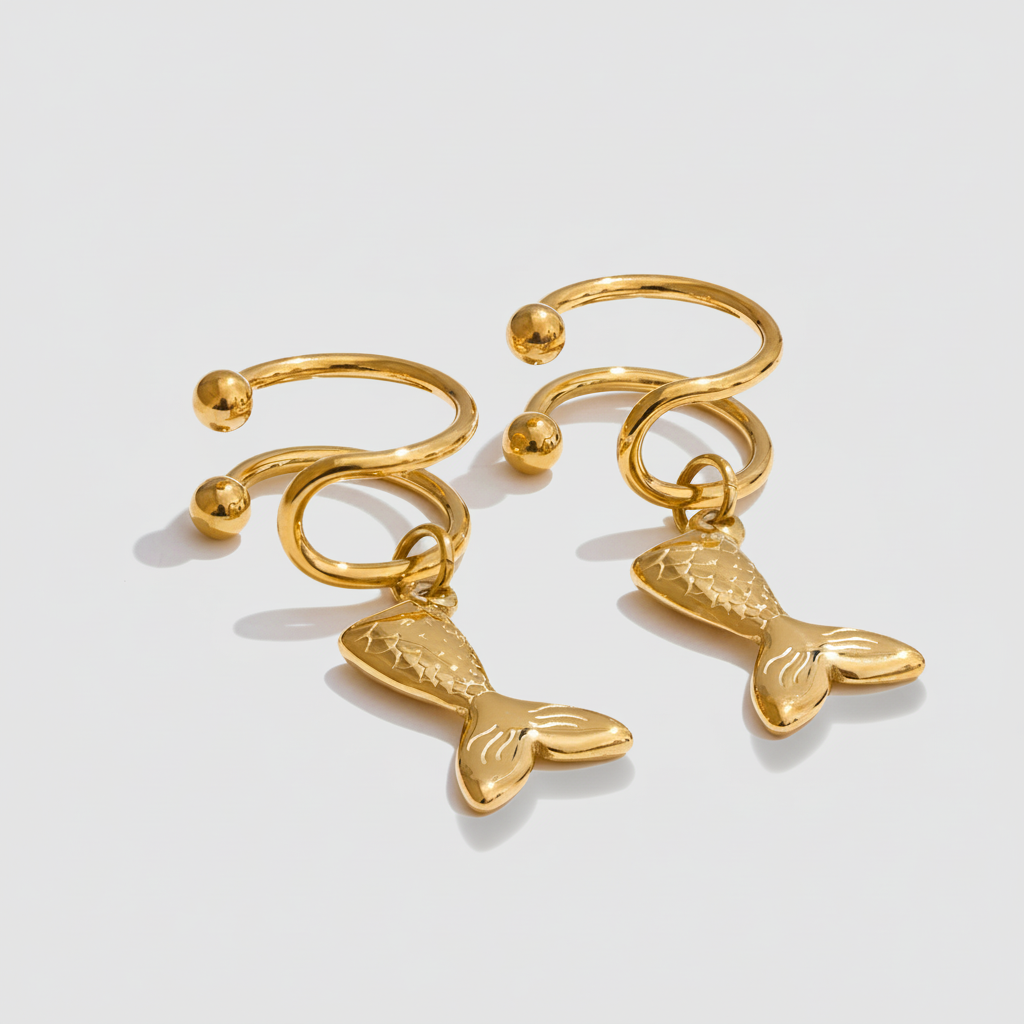 =Earcuff Fishy Or | Atelier des bijoux