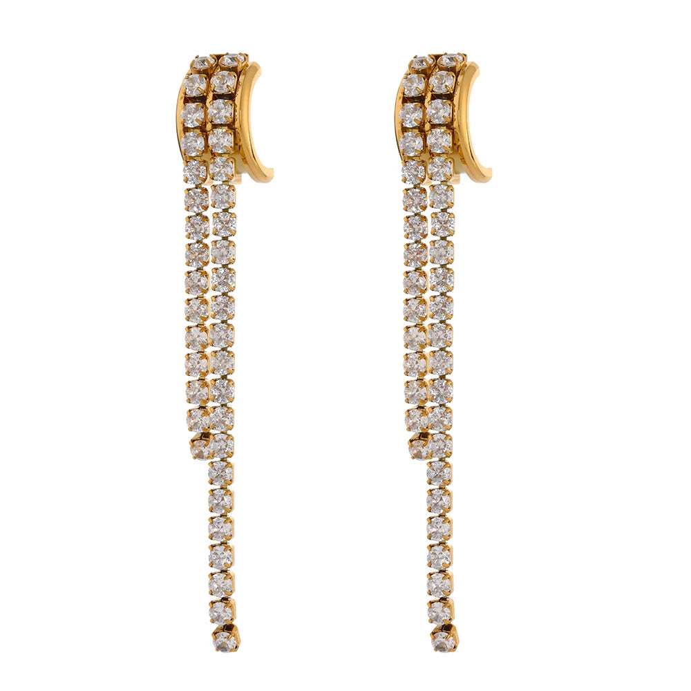 Boucle d'oreille pendante Nadia - Ma boutique