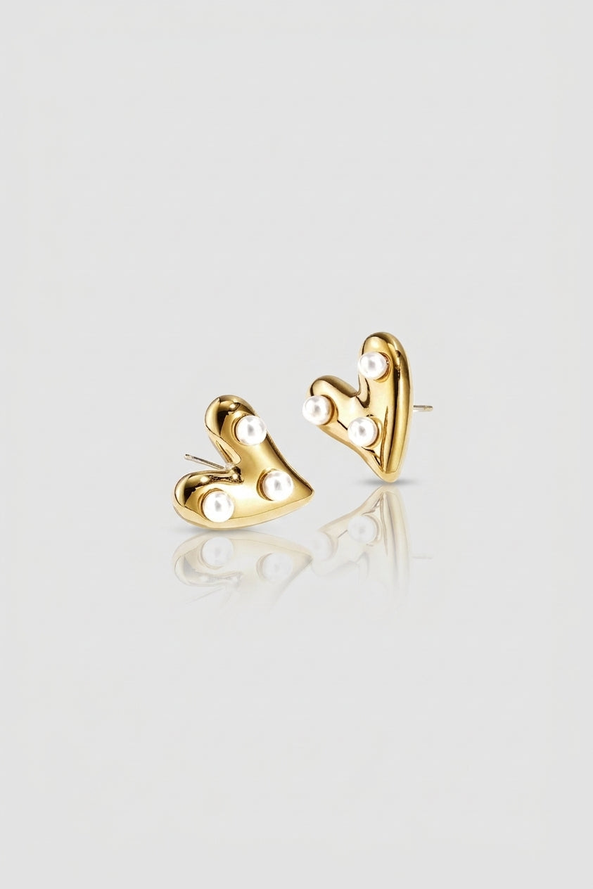=Puces d'Oreilles Amoria Or | Atelier des bijoux