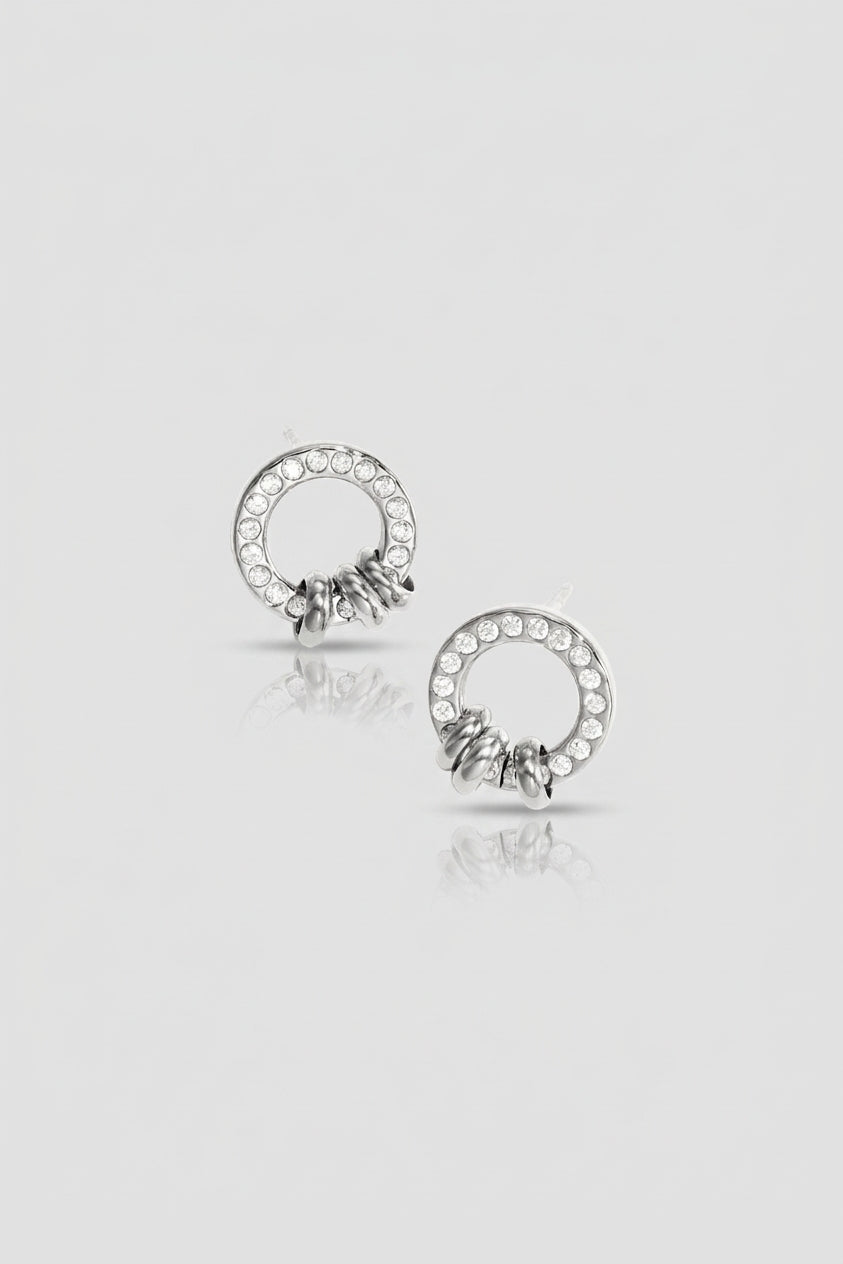 =Puces d'oreilles Aria Argent | Atelier des bijoux