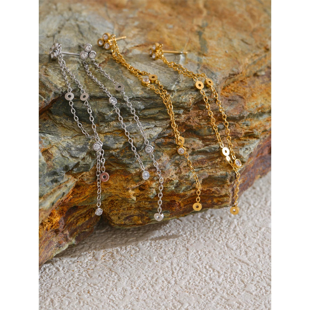 Boucle d'oreille pendante Pascaline - Ma boutique