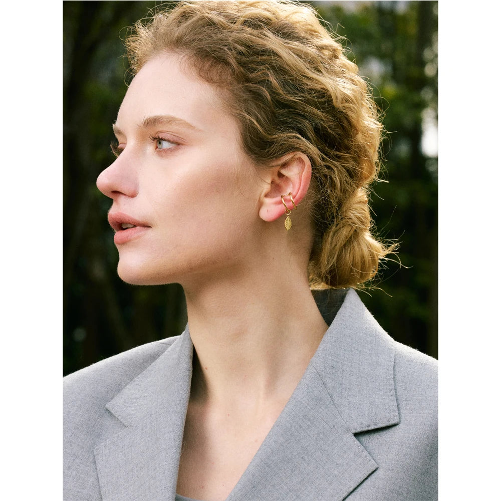 Earcuff Little leaf - Ma boutique