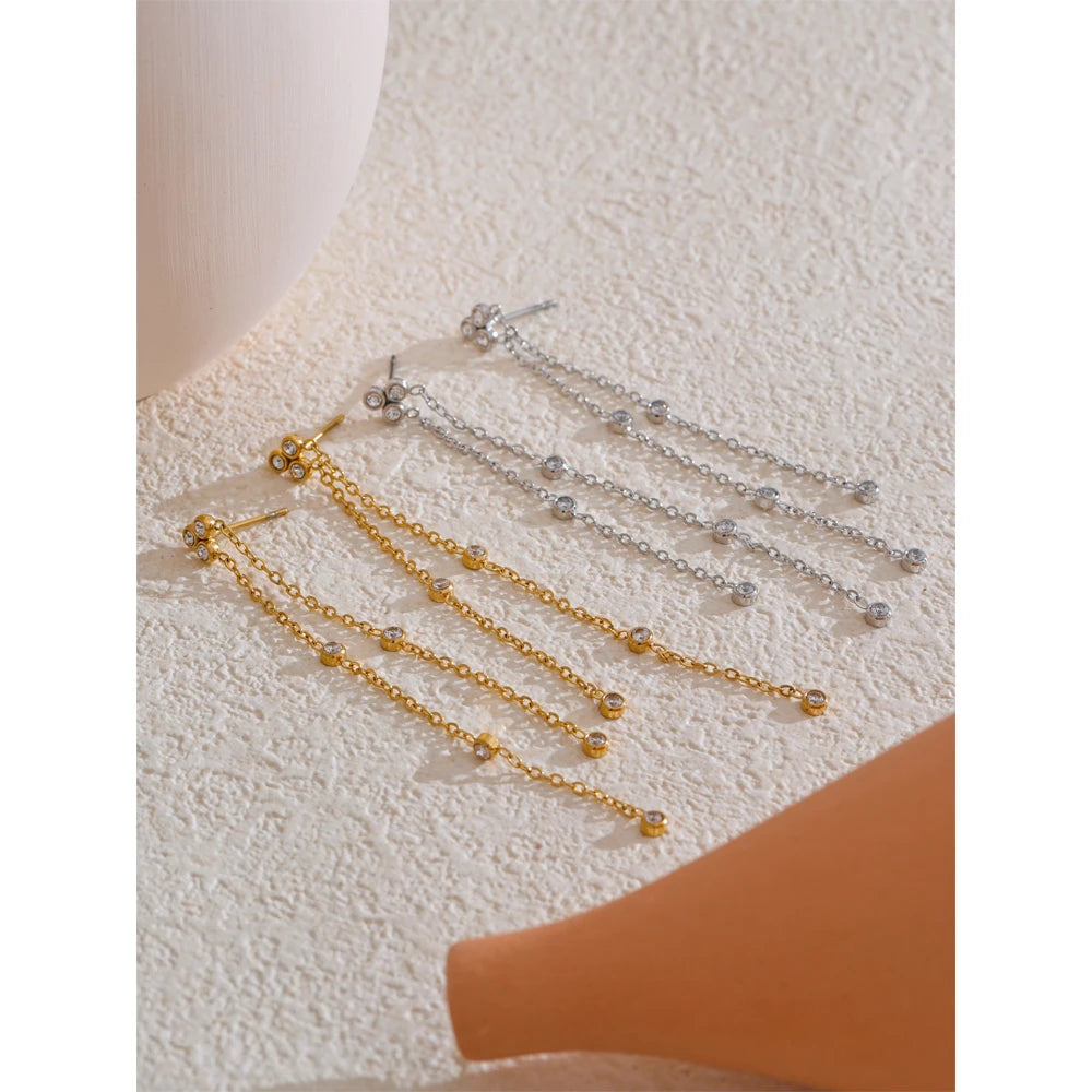 Boucle d'oreille pendante Pascaline - Ma boutique