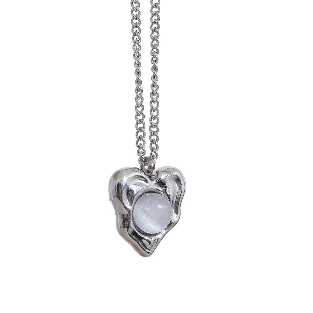 Collier en forme de coeur - Ma boutique