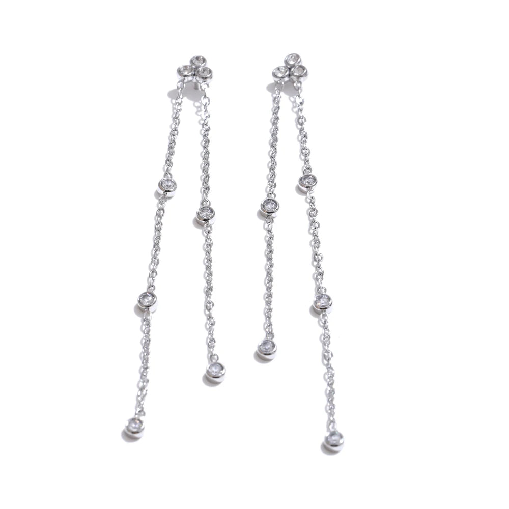 Boucle d'oreille pendante Pascaline - Ma boutique