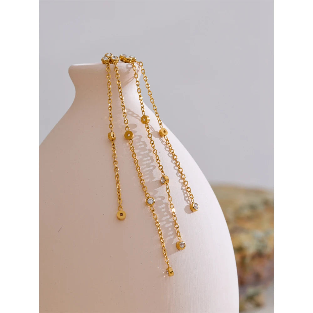 Boucle d'oreille pendante Pascaline - Ma boutique