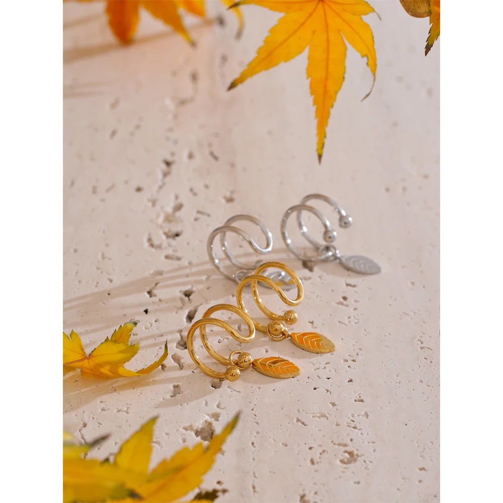 Earcuff Little leaf - Ma boutique