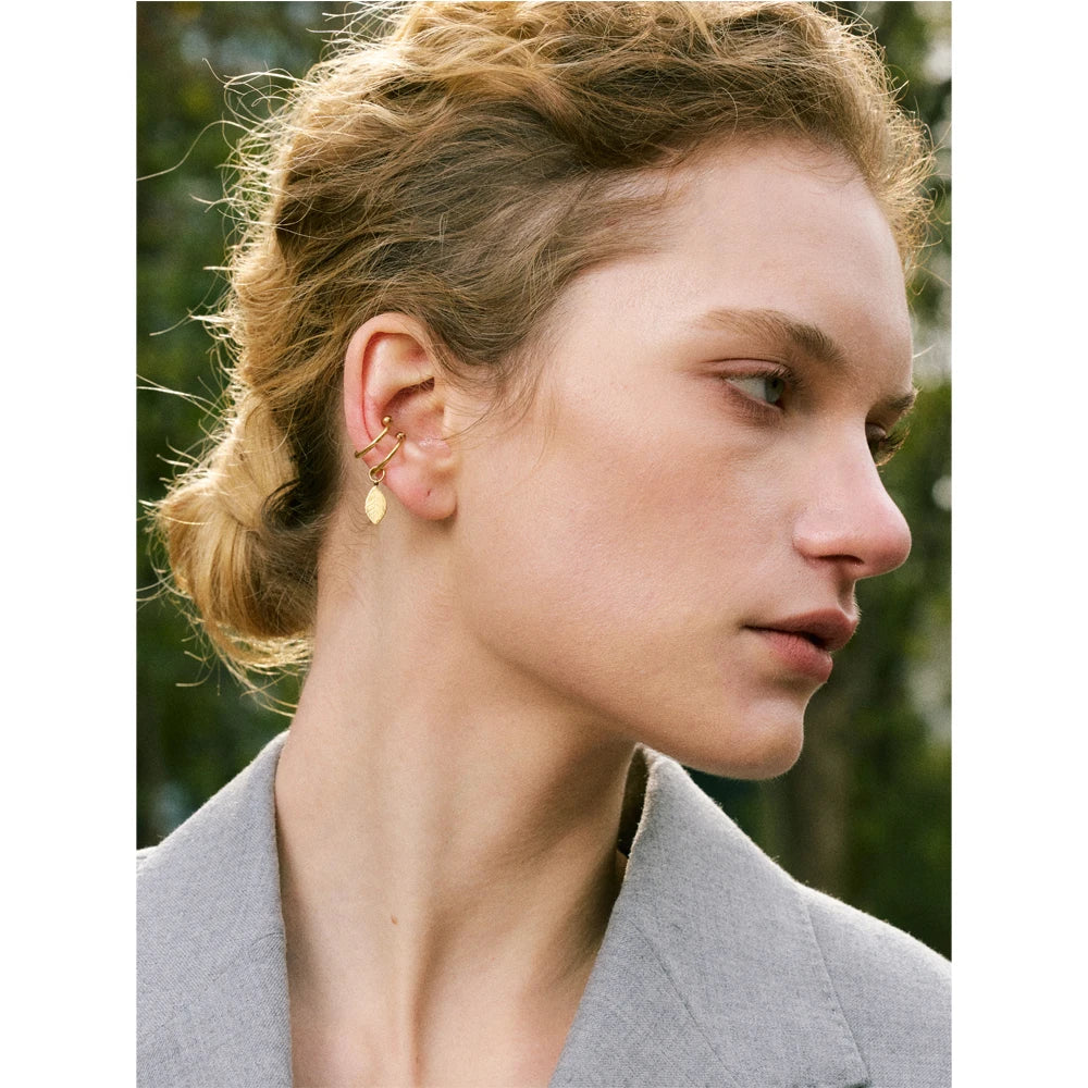 Earcuff Little leaf - Ma boutique