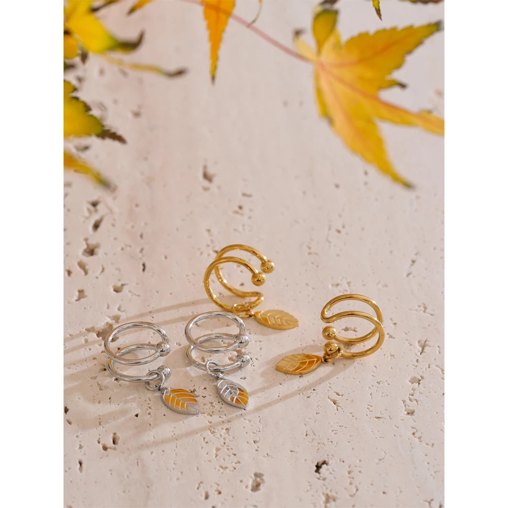 Earcuff Little leaf - Ma boutique