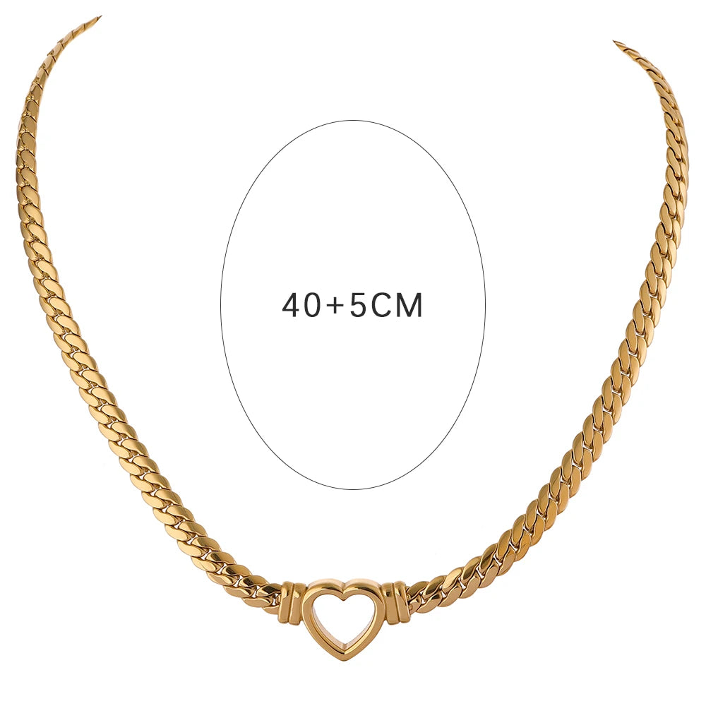 Collier pendentif coeur Galatea - Ma boutique