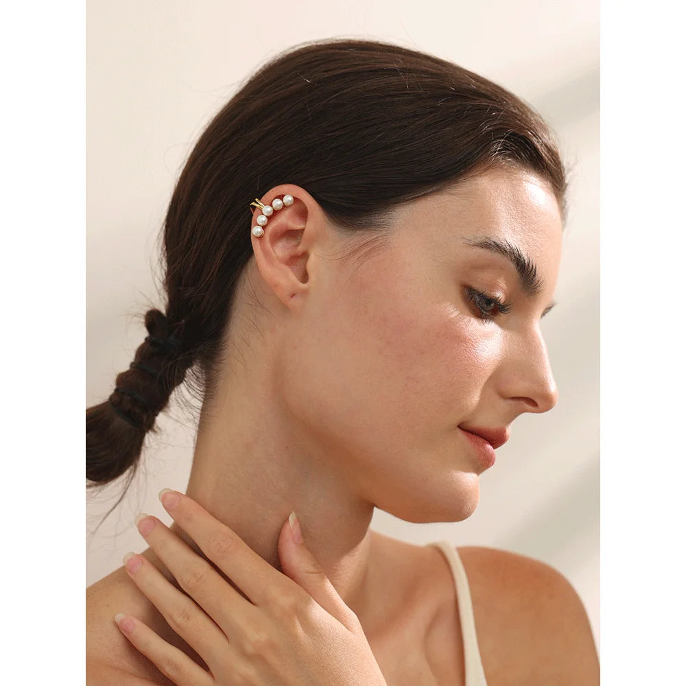 Earcuff Pearly - Ma boutique