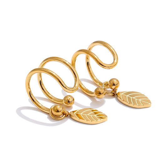 Earcuff Little leaf - Ma boutique