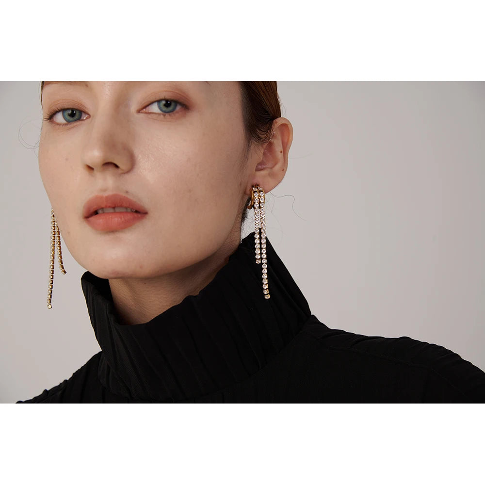 Boucle d'oreille pendante Nadia - Ma boutique