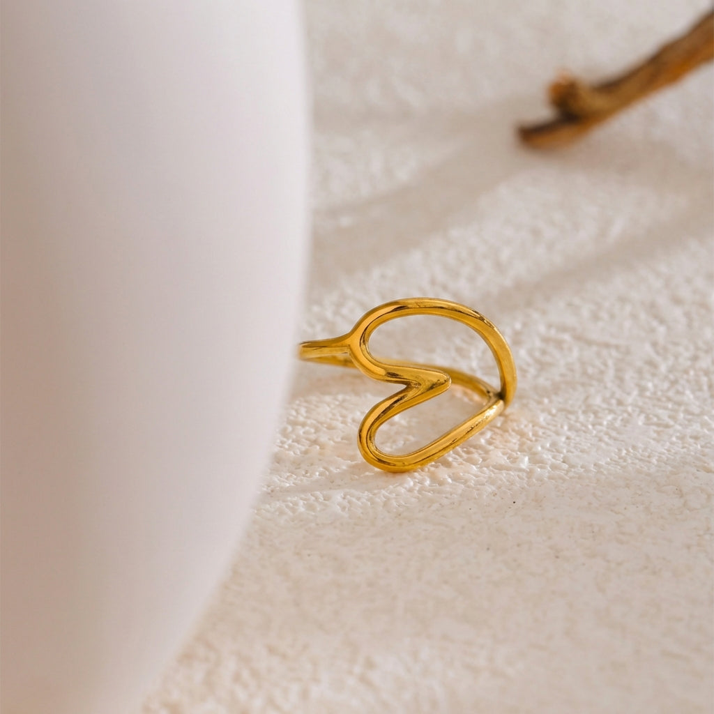 Bague Cœur Abstrait - Amour - L'atelier des bijoux