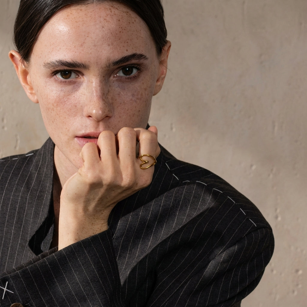 Bague Cœur Abstrait - Amour - L'atelier des bijoux