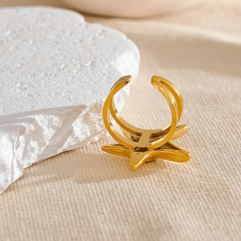 Bague Starfish - L'atelier des bijoux