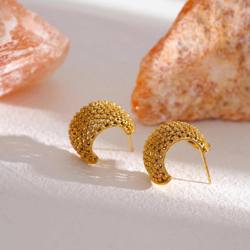 Boucle d'oreille chic Isis - L'atelier des bijoux