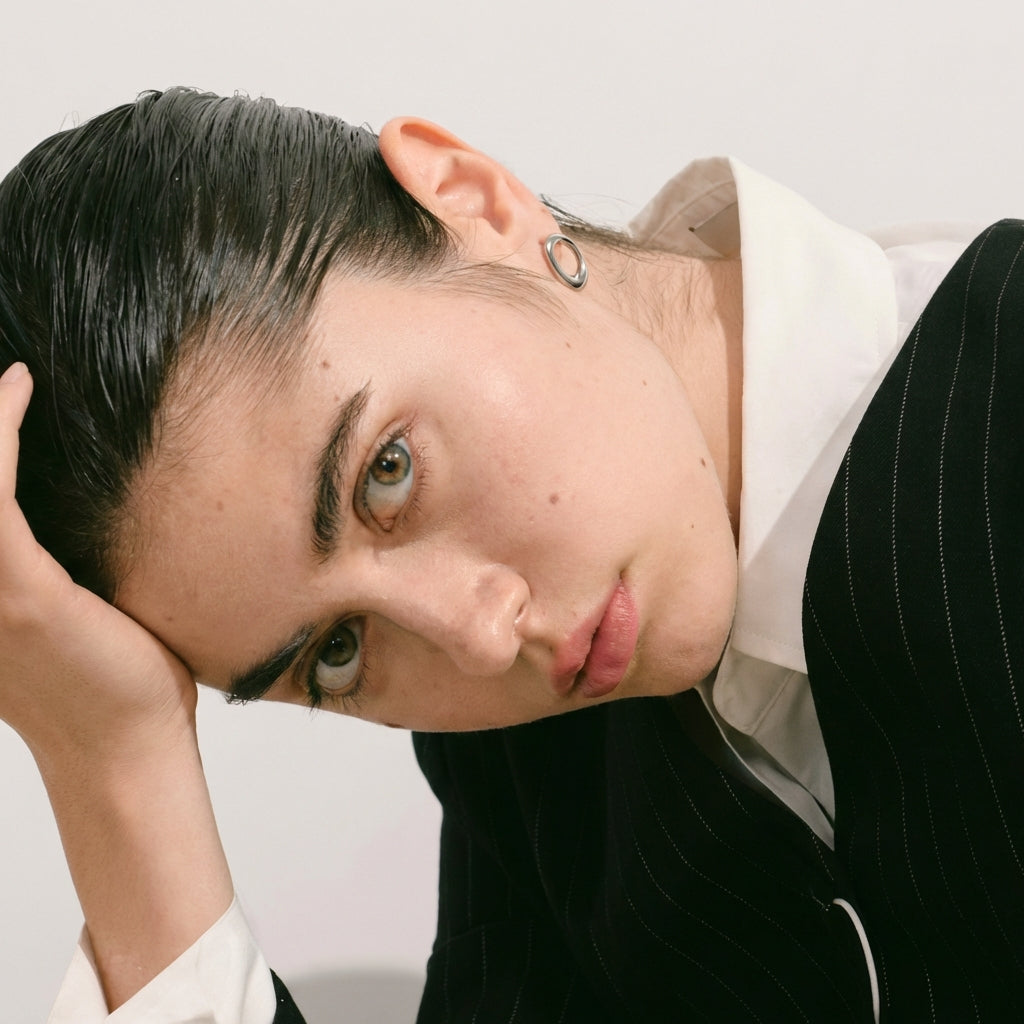 Boucle d'oreille goutte d'eau Cassandre - L'atelier des bijoux