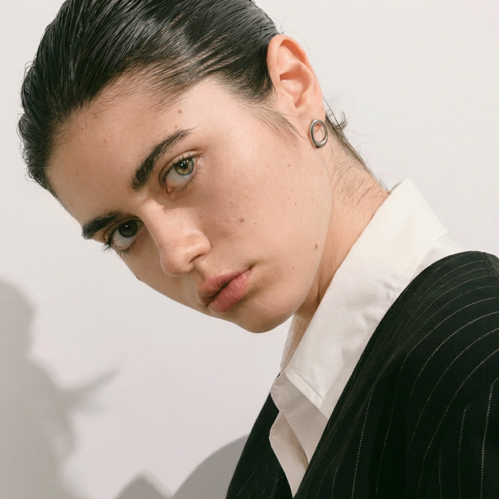 Boucle d'oreille goutte d'eau Cassandre - L'atelier des bijoux