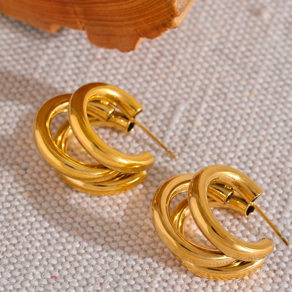 Boucle d'oreille Kallisto - L'atelier des bijoux