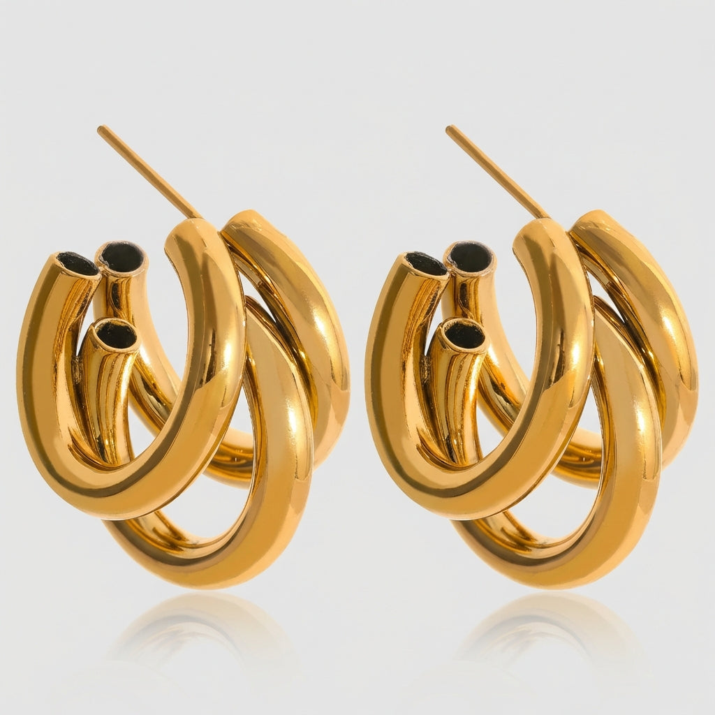 Boucle d'oreille Kallisto - L'atelier des bijoux