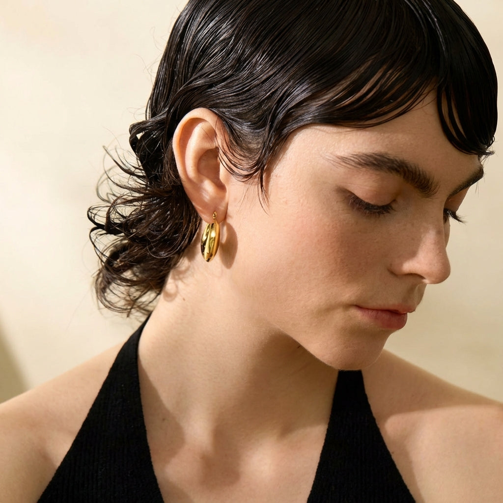 Boucle d'oreille Ondine - L'atelier des bijoux