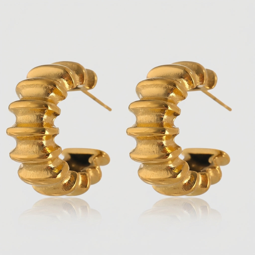 Boucle d'oreille Séléné - L'atelier des bijoux