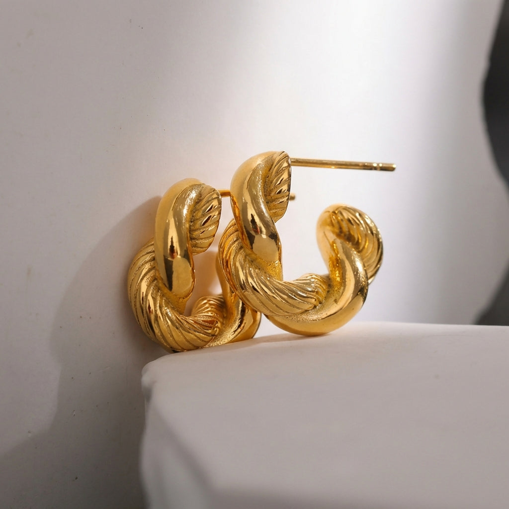 Boucle d'oreille Téthys - L'atelier des bijoux