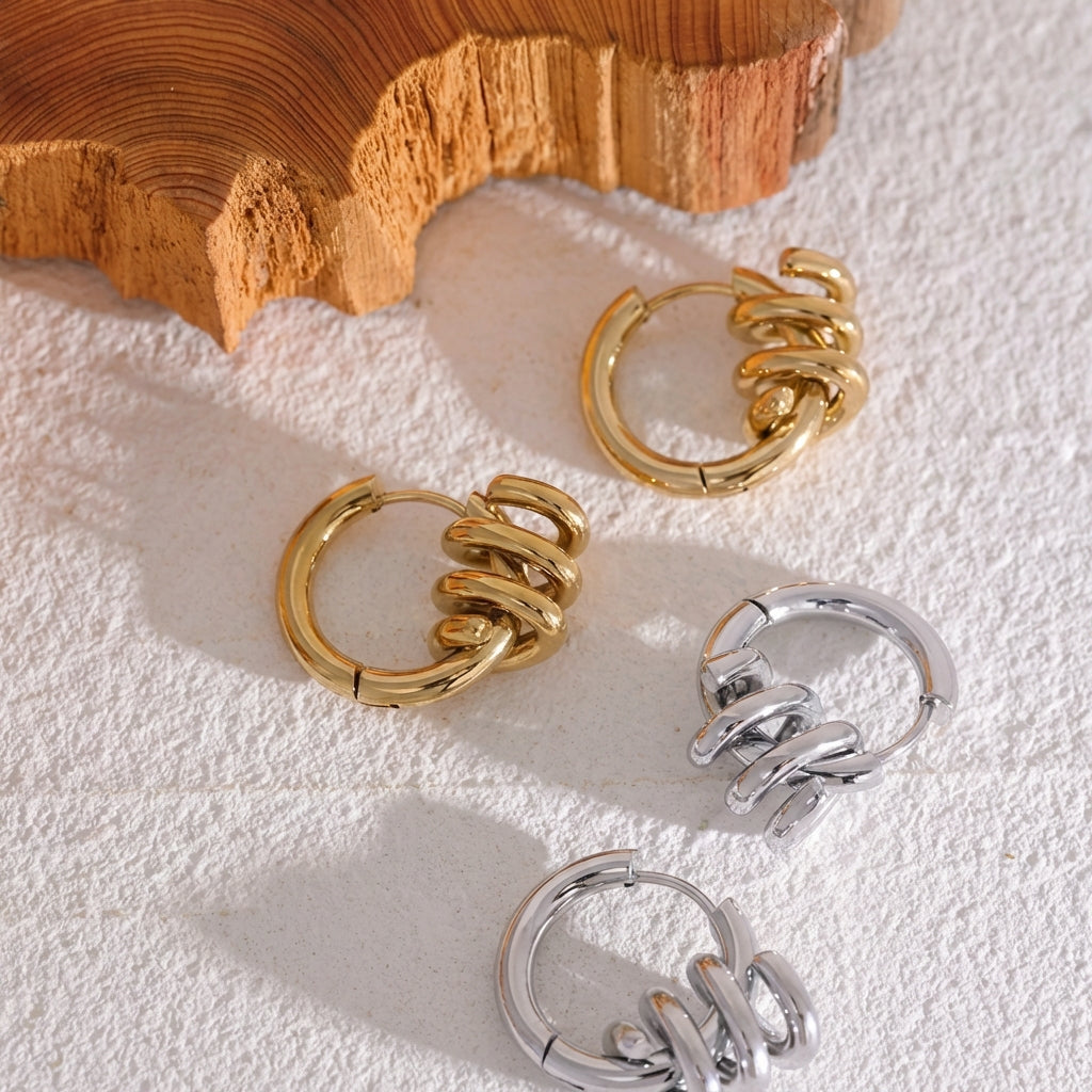 Boucle d'oreille Ulysse - L'atelier des bijoux