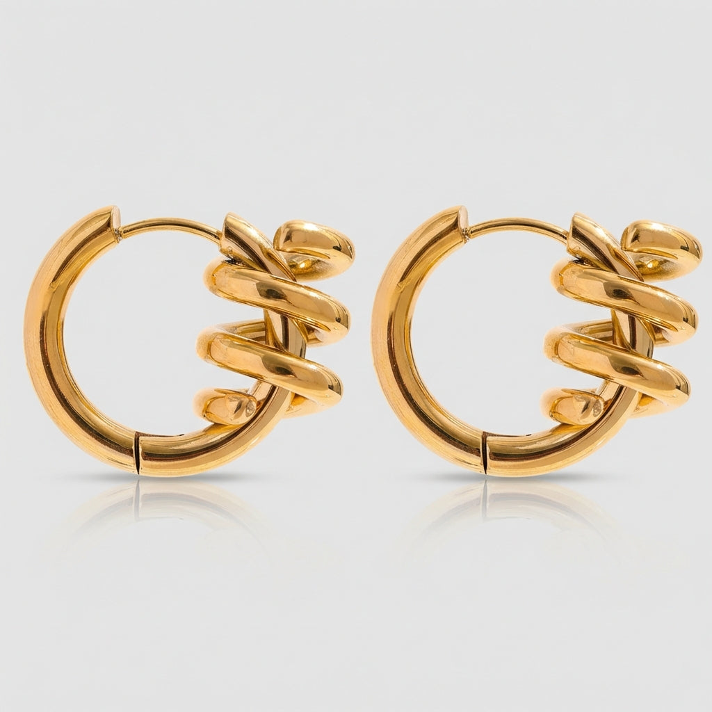 Boucle d'oreille Ulysse - L'atelier des bijoux