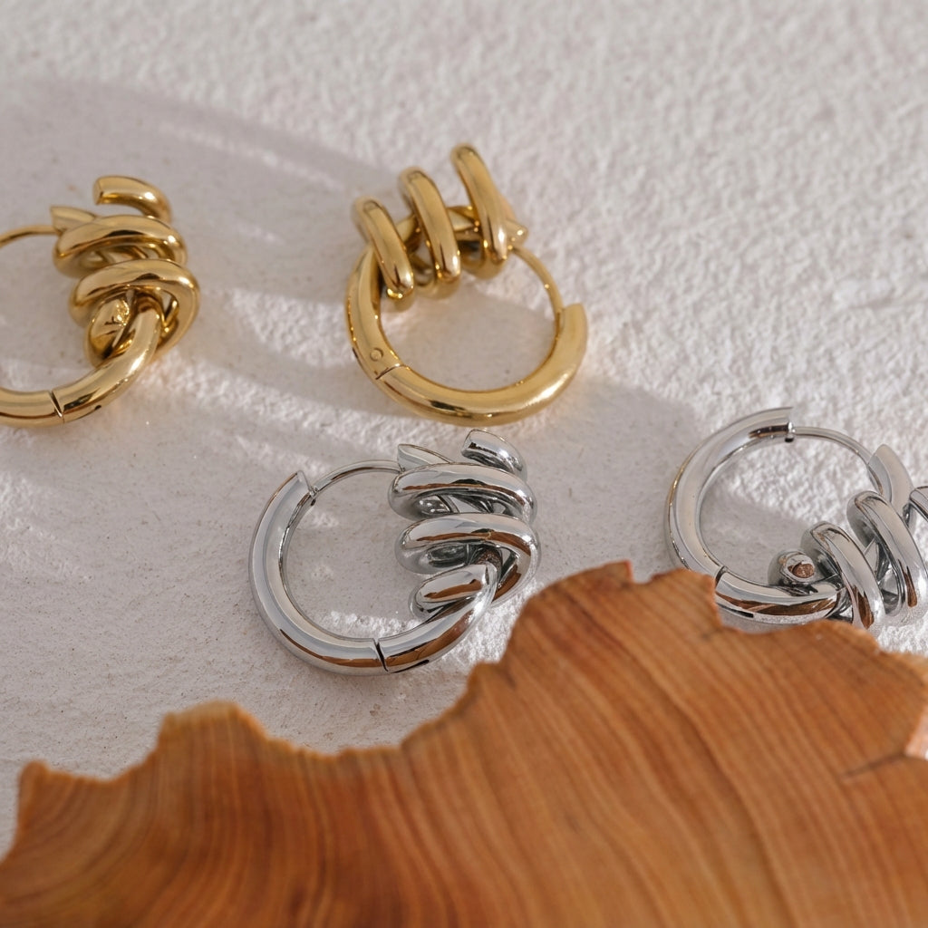 Boucle d'oreille Ulysse - L'atelier des bijoux