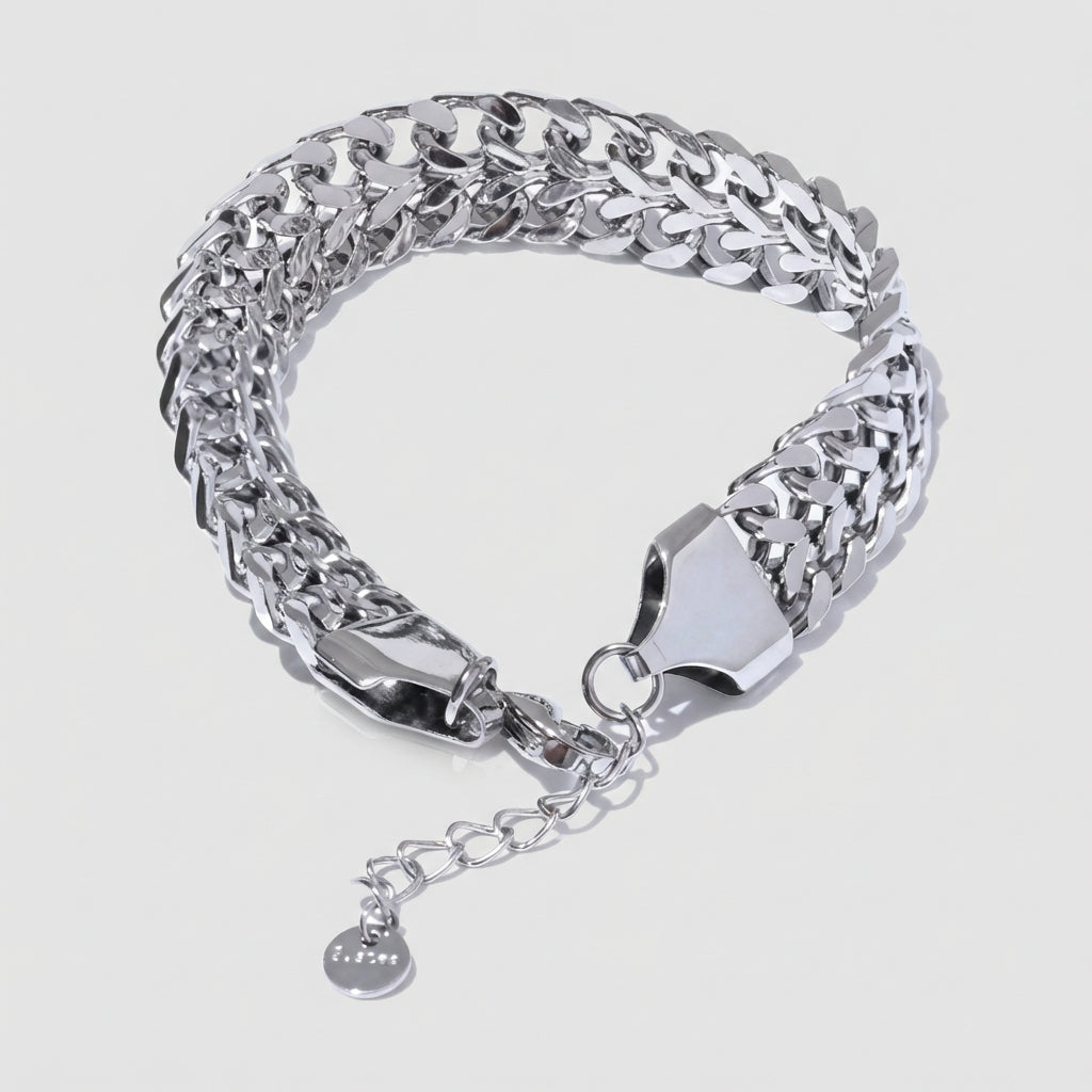 Bracelet chaîne à maille Callisto - L'atelier des bijoux