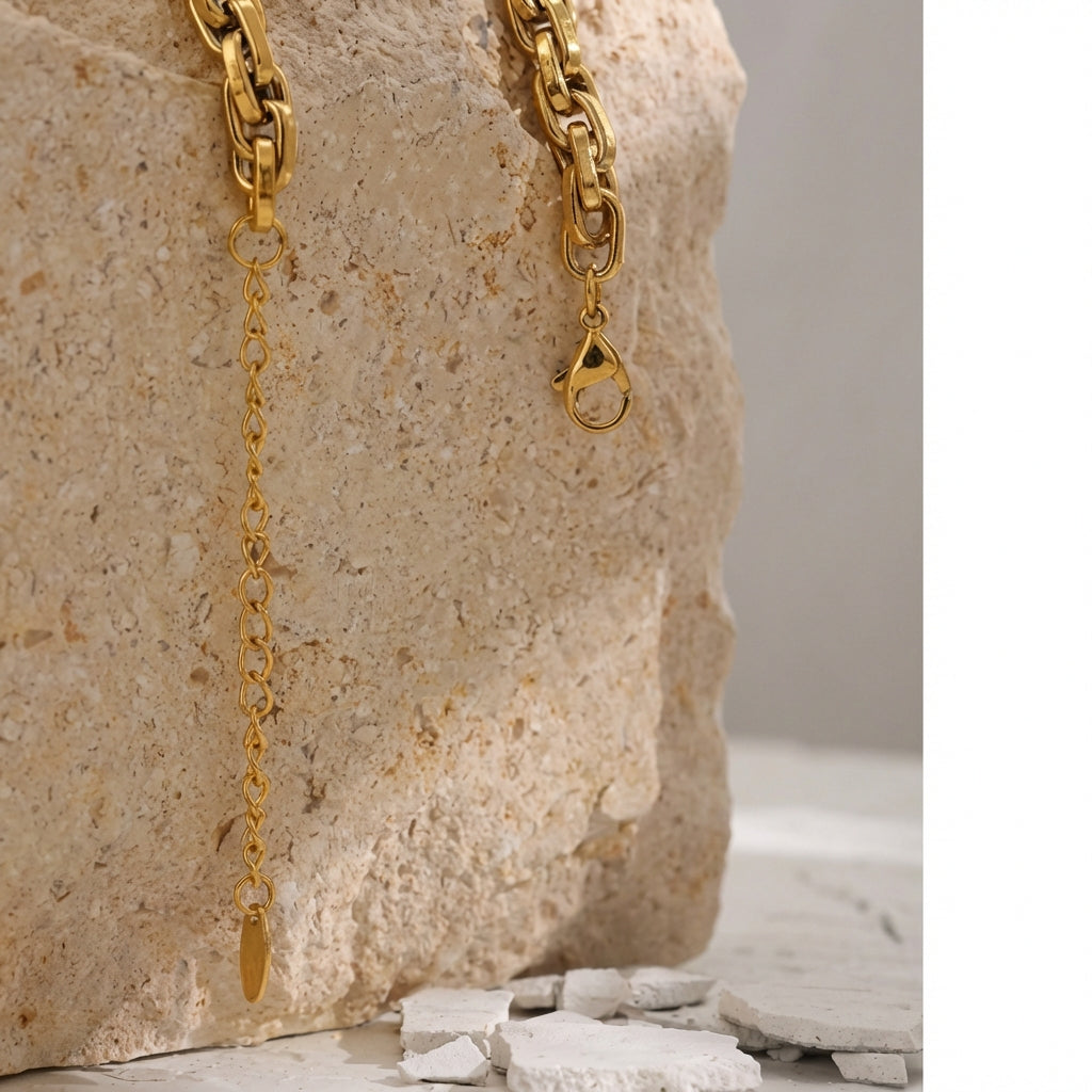 Bracelet maille Halley - L'atelier des bijoux