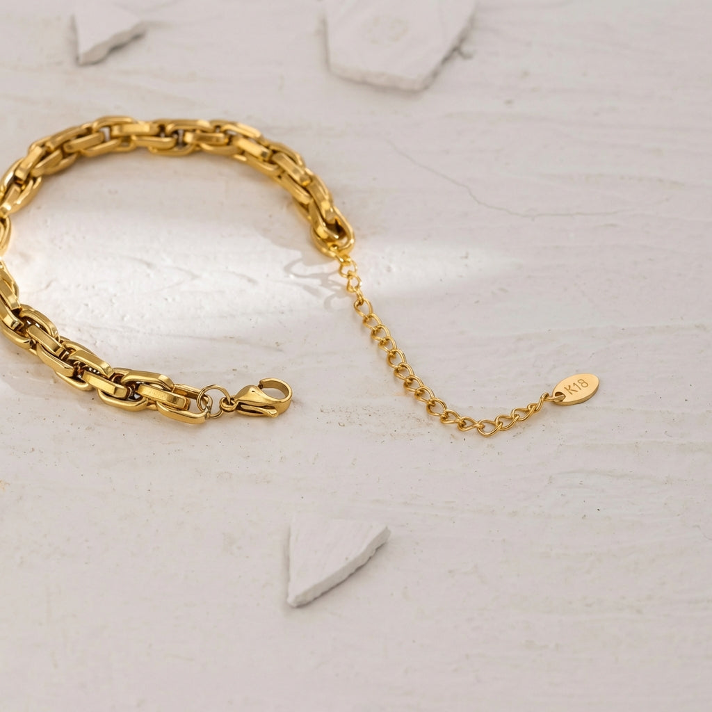 Bracelet maille Halley - L'atelier des bijoux