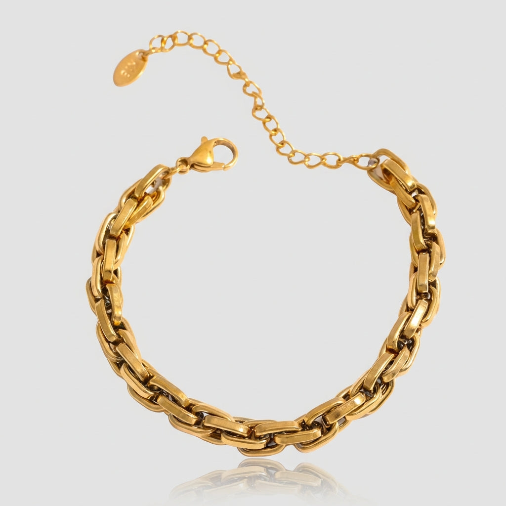 Bracelet maille Halley - L'atelier des bijoux