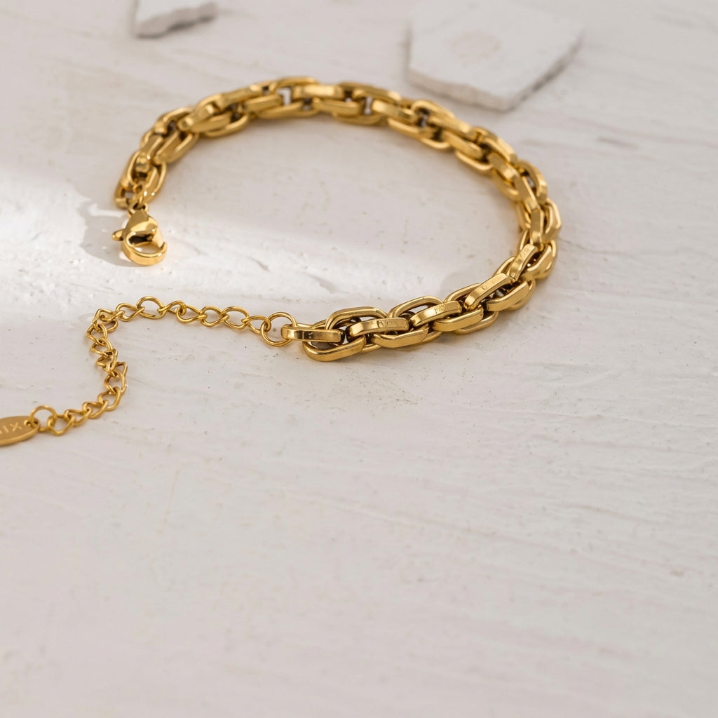 Bracelet maille Halley - L'atelier des bijoux