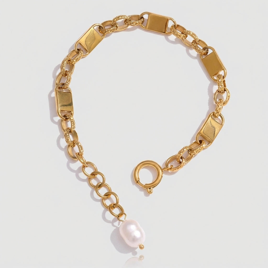 Bracelet maille Stella - L'atelier des bijoux